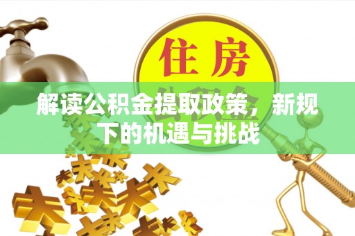 雷山解读公积金提取政策，新规下的机遇与挑战