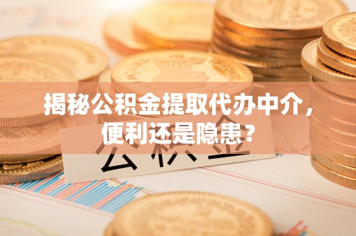 雷山揭秘公积金提取代办中介，便利还是隐患？
