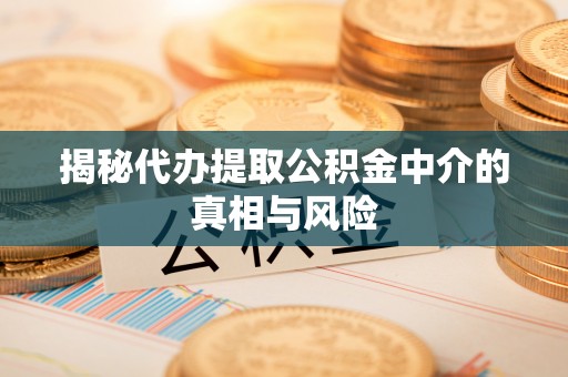 雷山揭秘代办提取公积金中介的真相与风险