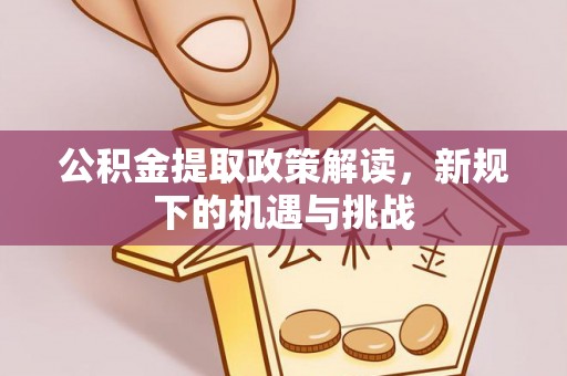 雷山公积金提取政策解读，新规下的机遇与挑战