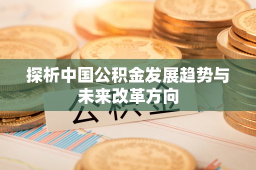 雷山探析中国公积金发展趋势与未来改革方向
