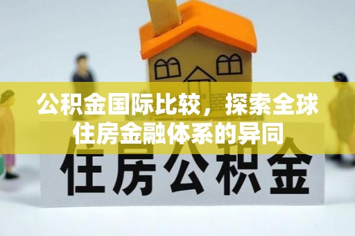 雷山公积金国际比较，探索全球住房金融体系的异同