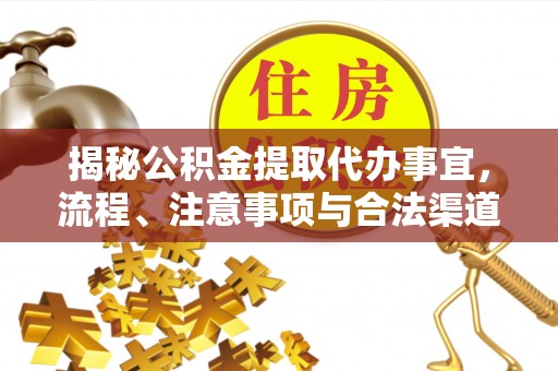 雷山揭秘公积金提取代办事宜，流程、注意事项与合法渠道
