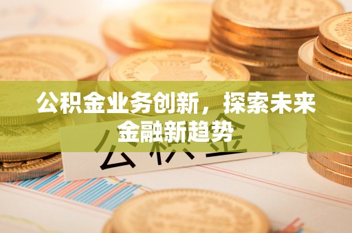 雷山公积金业务创新，探索未来金融新趋势