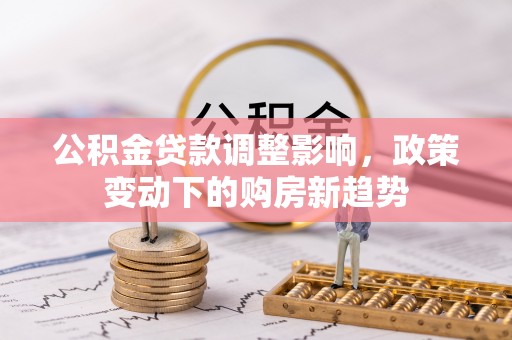 雷山公积金贷款调整影响，政策变动下的购房新趋势