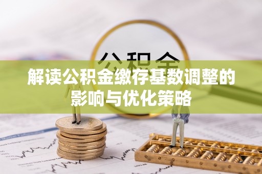 雷山解读公积金缴存基数调整的影响与优化策略