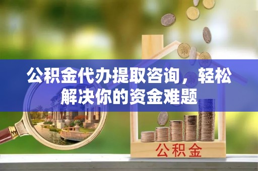 雷山公积金代办提取咨询，轻松解决你的资金难题