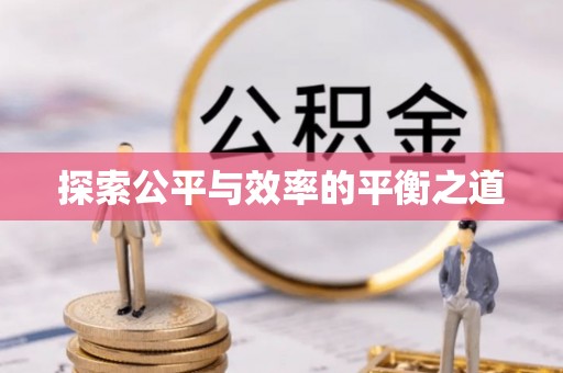 雷山探索公平与效率的平衡之道