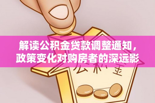 雷山解读公积金贷款调整通知，政策变化对购房者的深远影响
