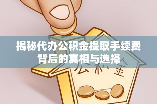 雷山揭秘代办公积金提取手续费背后的真相与选择