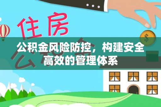 雷山公积金风险防控，构建安全高效的管理体系