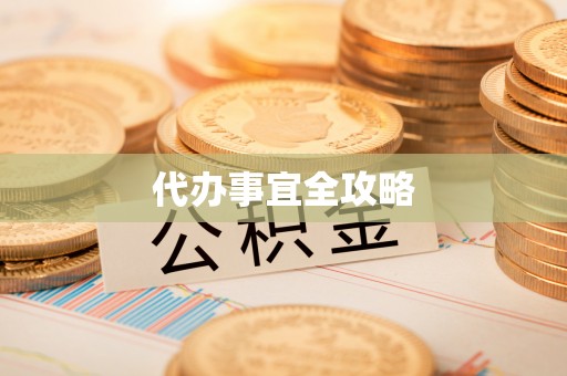 雷山代办事宜全攻略