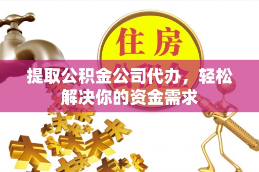 雷山提取公积金公司代办，轻松解决你的资金需求