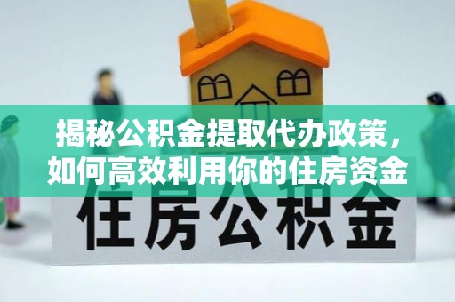 雷山揭秘公积金提取代办政策，如何高效利用你的住房资金